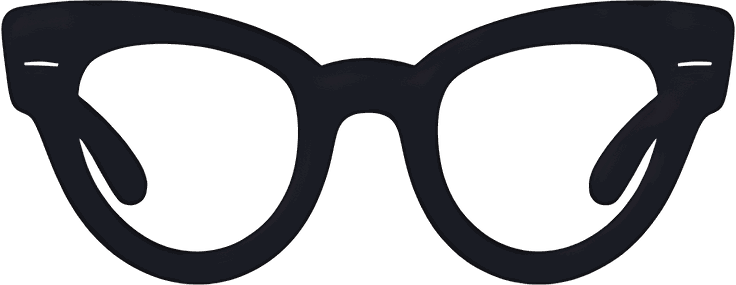 Le béret et les lunettes papillon de Ginette
